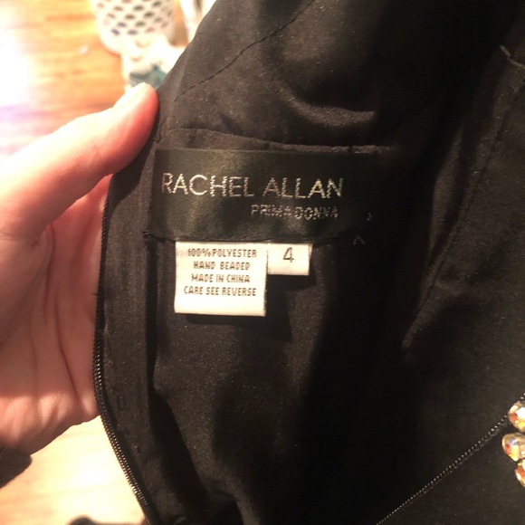 Rachel Allan Gown Black Dress - Picture 7 of 8